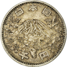 Coin, Japan, Hirohito, 1000 Yen, 1964, Tokyo, AU(50-53), Silver, KM:80