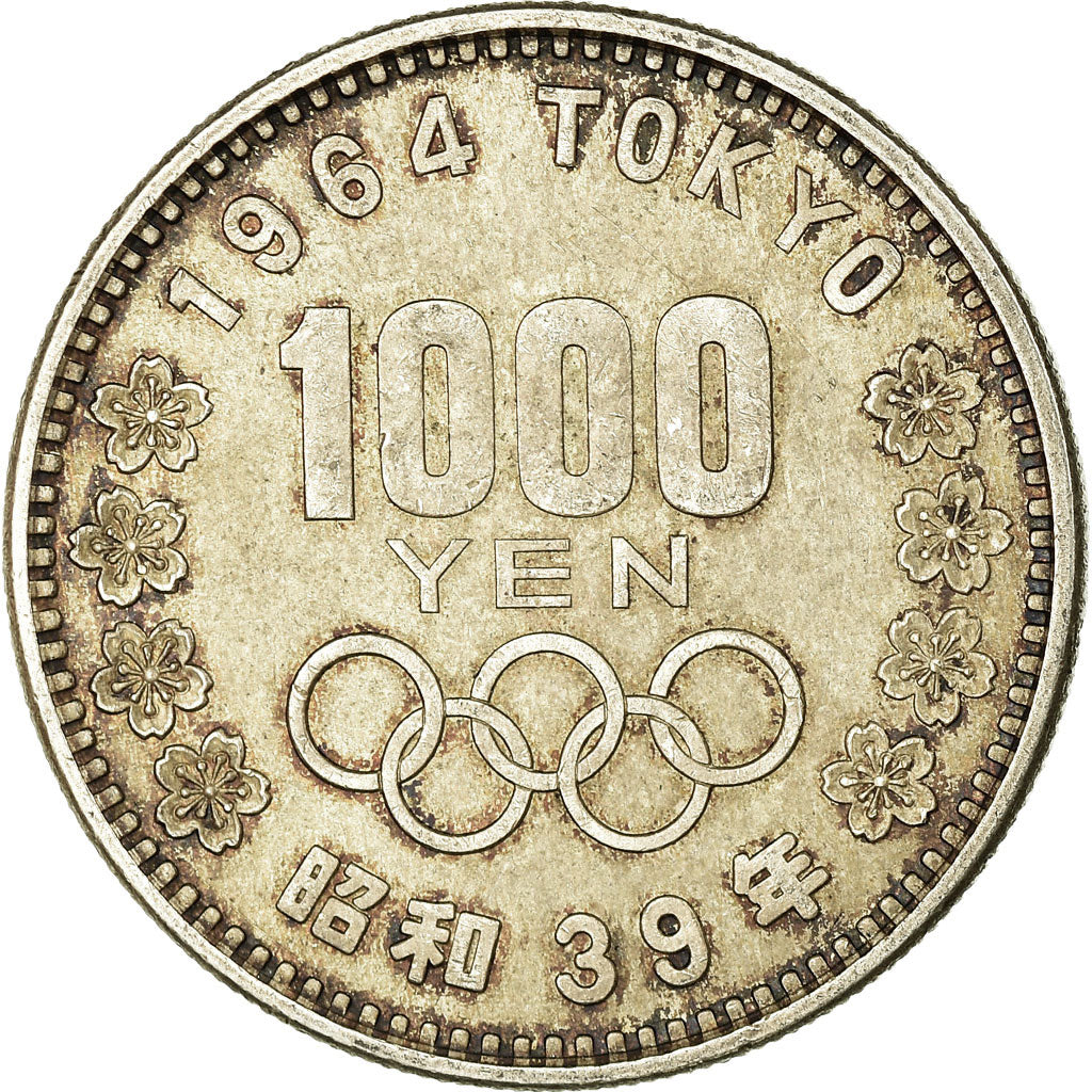 Monnaie, Japon, Hirohito, 1000 Yen, 1964, Tokyo, TTB+, Argent, KM:80