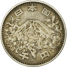 Moneda, Japón, Hirohito, 1000 Yen, 1964, Tokyo, MBC+, Plata, KM:80