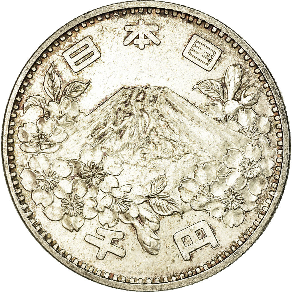 Münze, Japan, Hirohito, 1000 Yen, 1964, Tokyo, VZ, Silber, KM:80
