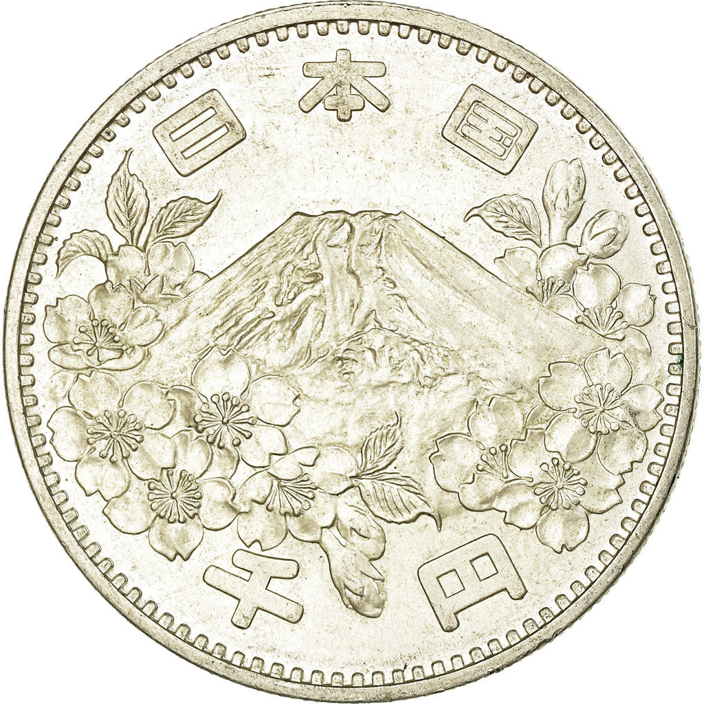 Monnaie, Japon, Hirohito, 1000 Yen, 1964, Tokyo, SUP, Argent, KM:80