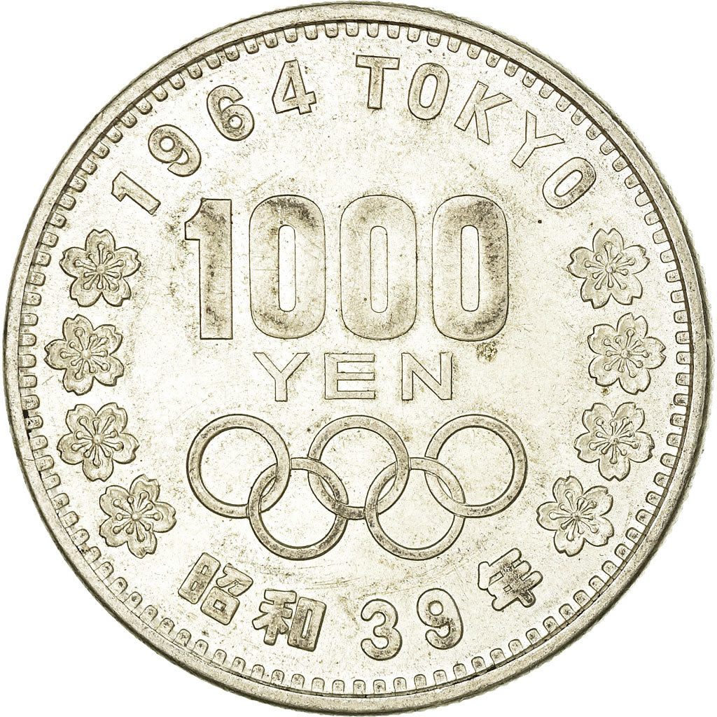 Monnaie, Japon, Hirohito, 1000 Yen, 1964, Tokyo, SUP, Argent, KM:80
