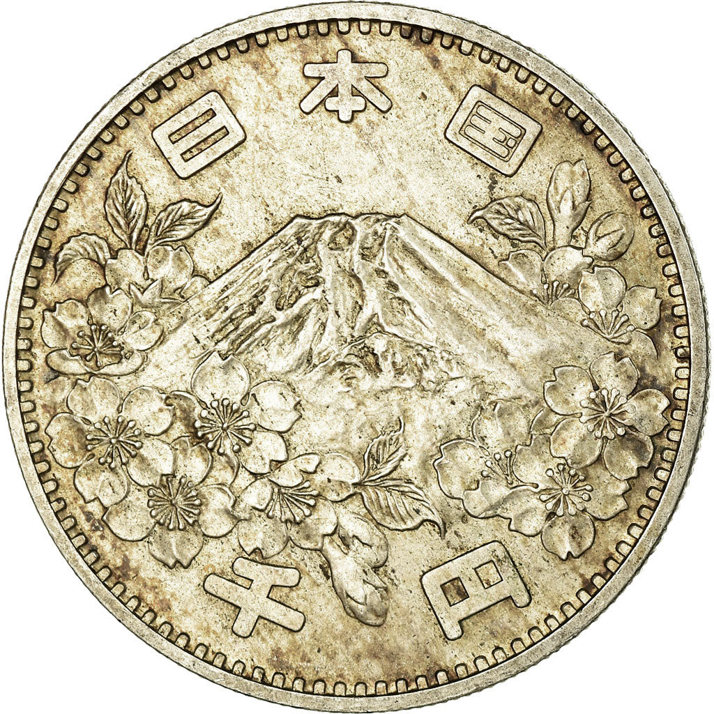 Monnaie, Japon, Hirohito, 1000 Yen, 1964, Tokyo, SUP, Argent, KM:80