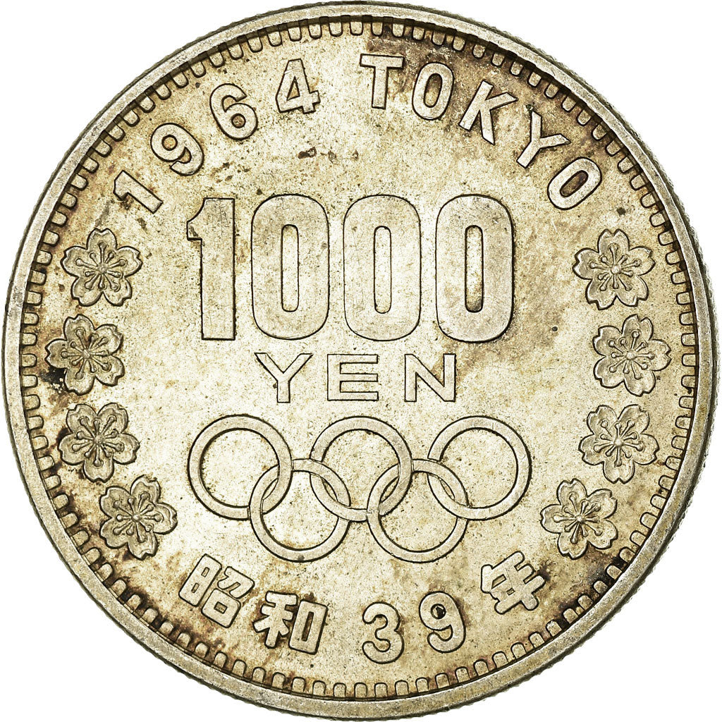 Monnaie, Japon, Hirohito, 1000 Yen, 1964, Tokyo, SUP, Argent, KM:80