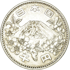 Coin, Japan, Hirohito, 1000 Yen, 1964, Tokyo, MS(60-62), Silver, KM:80