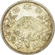 Coin, Japan, Hirohito, 1000 Yen, 1964, Tokyo, MS(60-62), Silver, KM:80