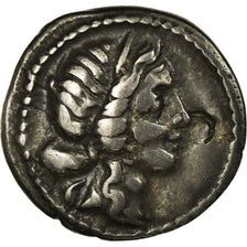 Moneda, Julius Caesar, Denarius, Rome, EBC, Plata, Crawford:458/1