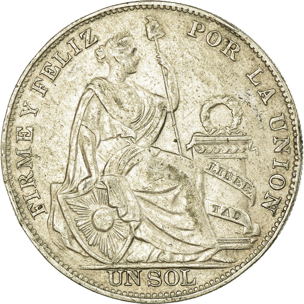 Monnaie, Pérou, Sol, 1934, Lima, TTB, Argent, KM:218.2