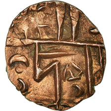 Coin, Bhutan, 1/2 Rupee, Deb, AU(55-58), Copper Or Brass, KM:8.1