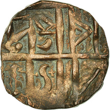 Coin, Bhutan, 1/2 Rupee, Deb, AU(55-58), Copper Or Brass, KM:7.1