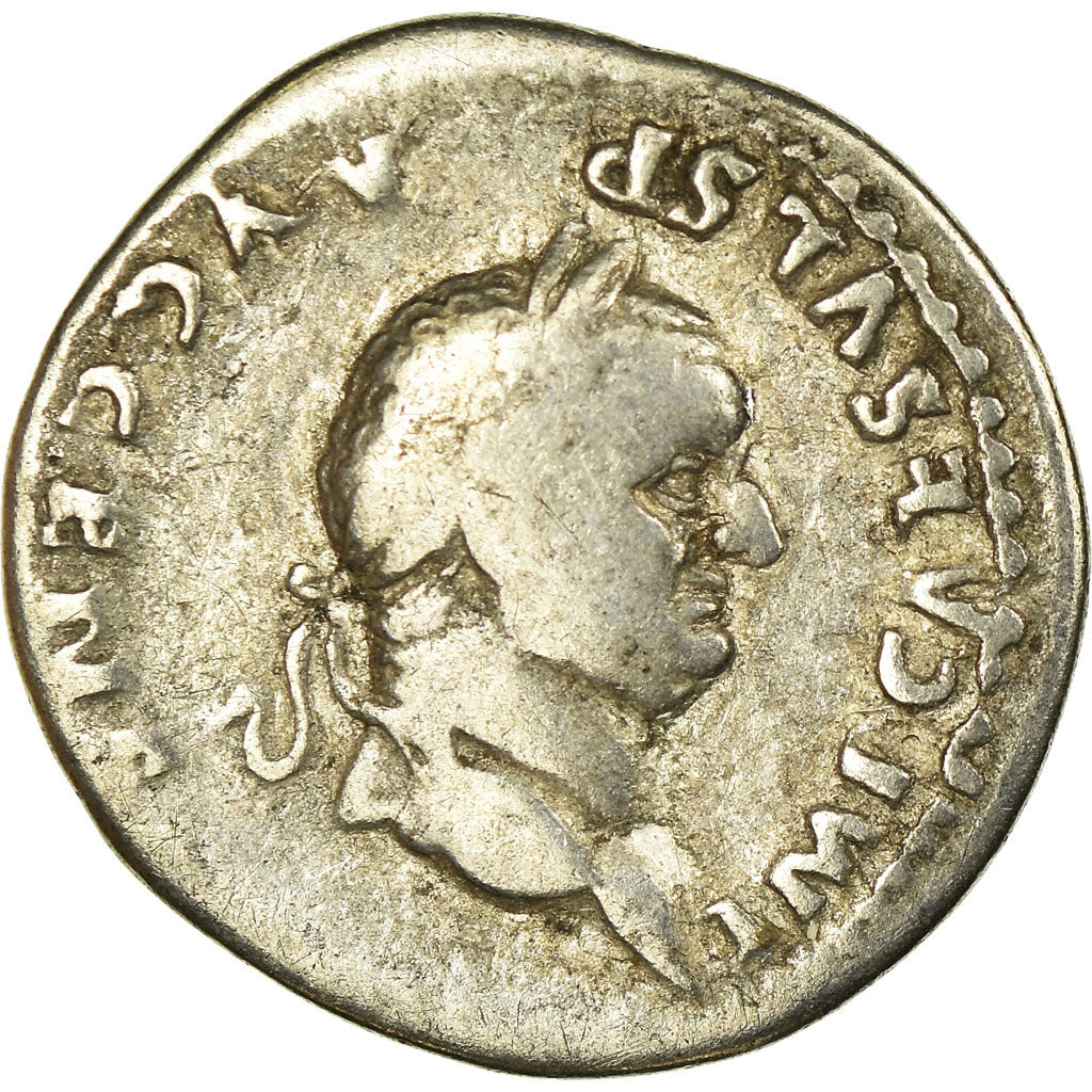 Moneta, Vespasian, Denarius, Roma, BB, Argento, RIC:772