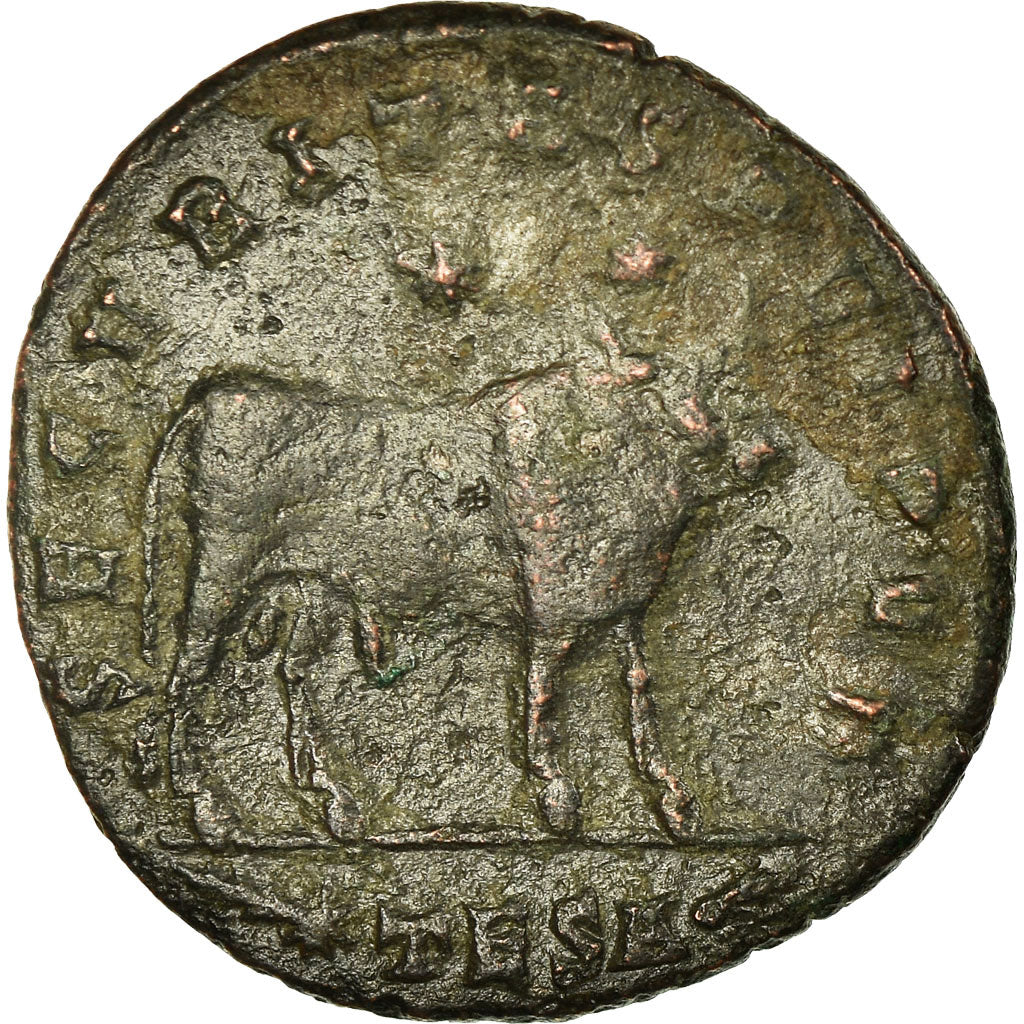 Monnaie, Julien II, Double Maiorina, Thessalonique, TB, Bronze, RIC:225