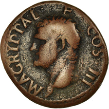 Münze, Agrippa, As, Rome, S+, Bronze, RIC:58