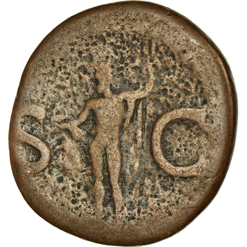Münze, Agrippa, As, Rome, S+, Bronze, RIC:58