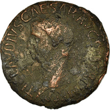 Coin, Claudius, As, 41-50, Roma, VF(30-35), Copper, Cohen:47, RIC:97