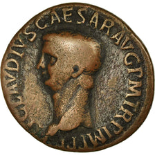 Coin, Claudius, As, 41-50, Roma, VF(30-35), Copper, Cohen:47, RIC:97