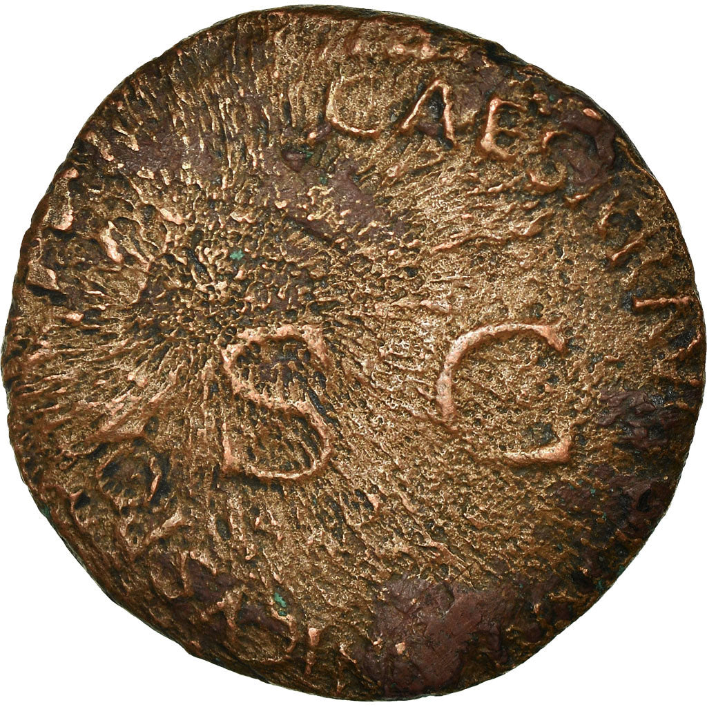 Moneta, Drusus, As, 22-23 AD, Rome, B+, Bronzo, RIC:45