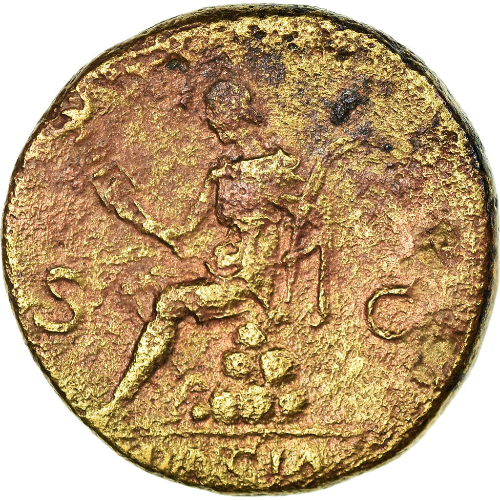Münze, Hadrian, Sesterz, Roma, S, Kupfer, RIC:849