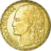 Coin, Spain, Peseta, 1937, Madrid, AU(50-53), Brass, KM:755