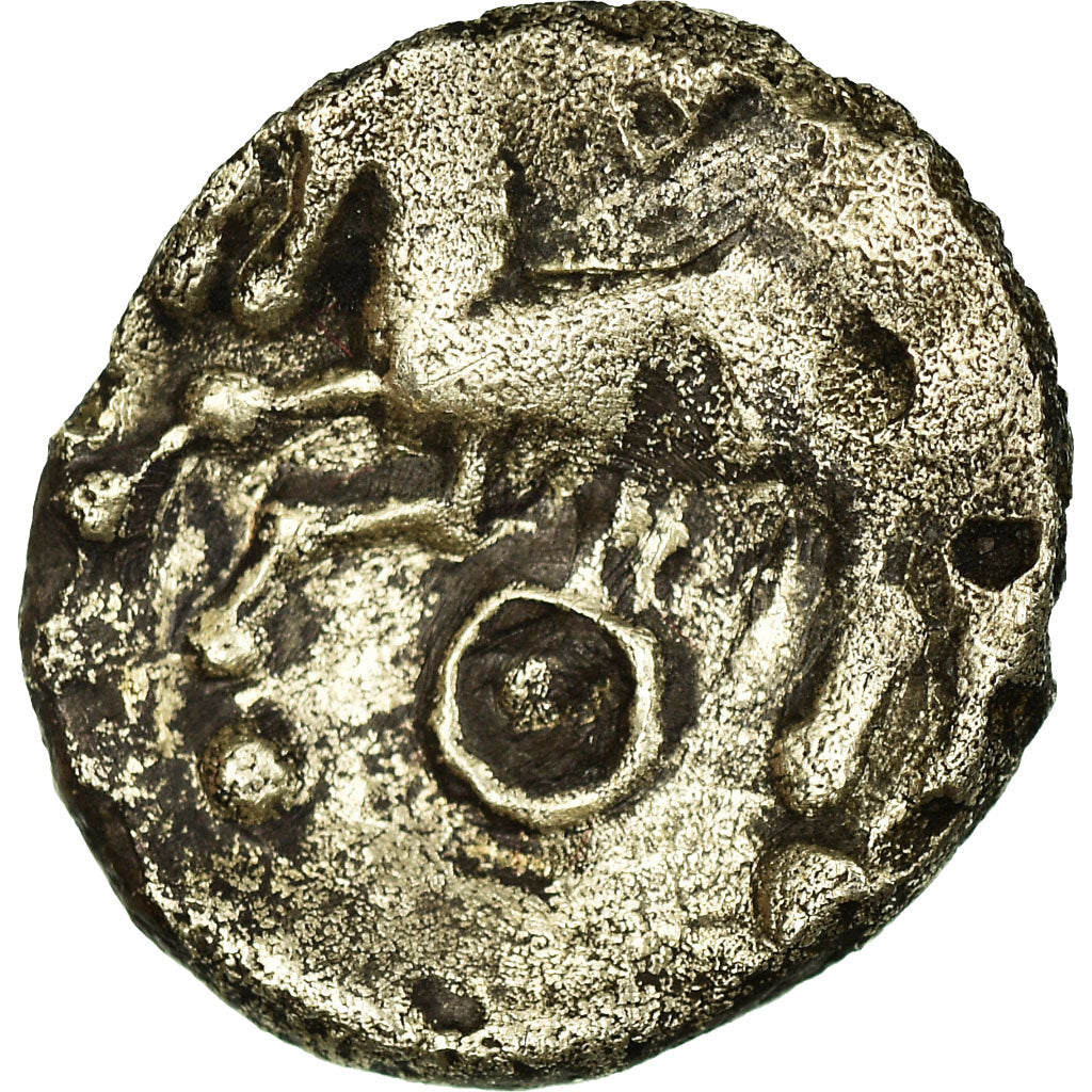 Moneta, Aedui, Denarius, MB, Argento, Delestrée:3188