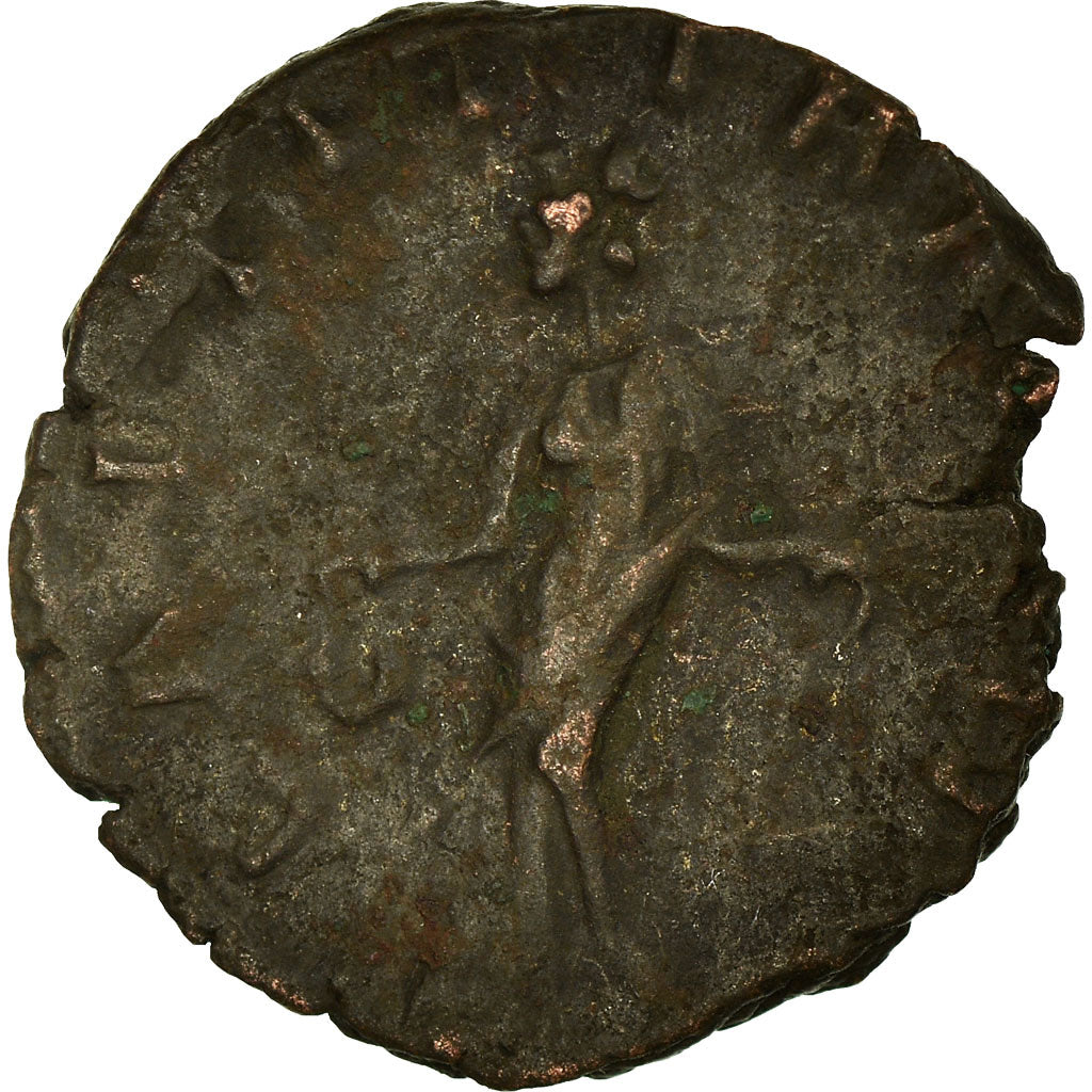 Munten, Tetricus I, Antoninianus, Trier or Cologne, FR+, Billon, RIC:88