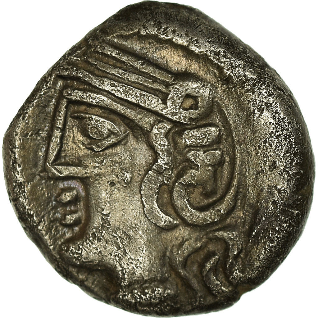 Coin, Kaletedoy, Lingones, Quinarius, AU(50-53), Silver, Delestrée:3195