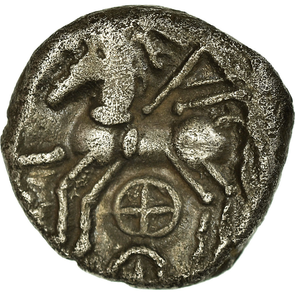 Coin, Kaletedoy, Lingones, Quinarius, AU(50-53), Silver, Delestrée:3195