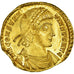 Coin, Constance II, Solidus, Trier, MS(60-62), Gold, RIC:329
