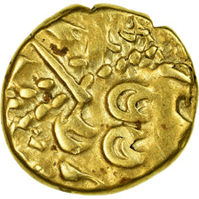 Coin, Ambiani, Stater, VF(30-35), Gold, Delestrée:158