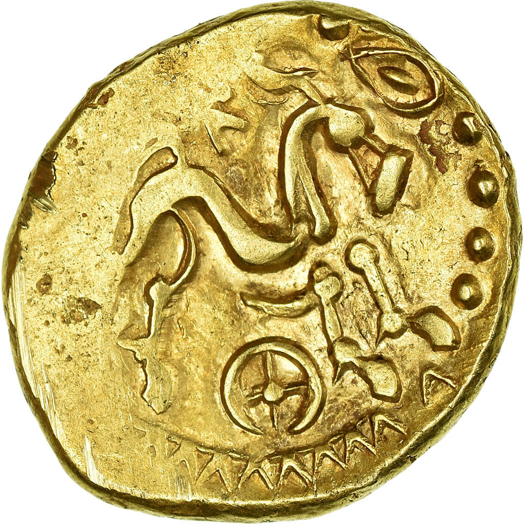 Coin, Suessiones, Stater, EF(40-45), Gold, Delestrée:169-170