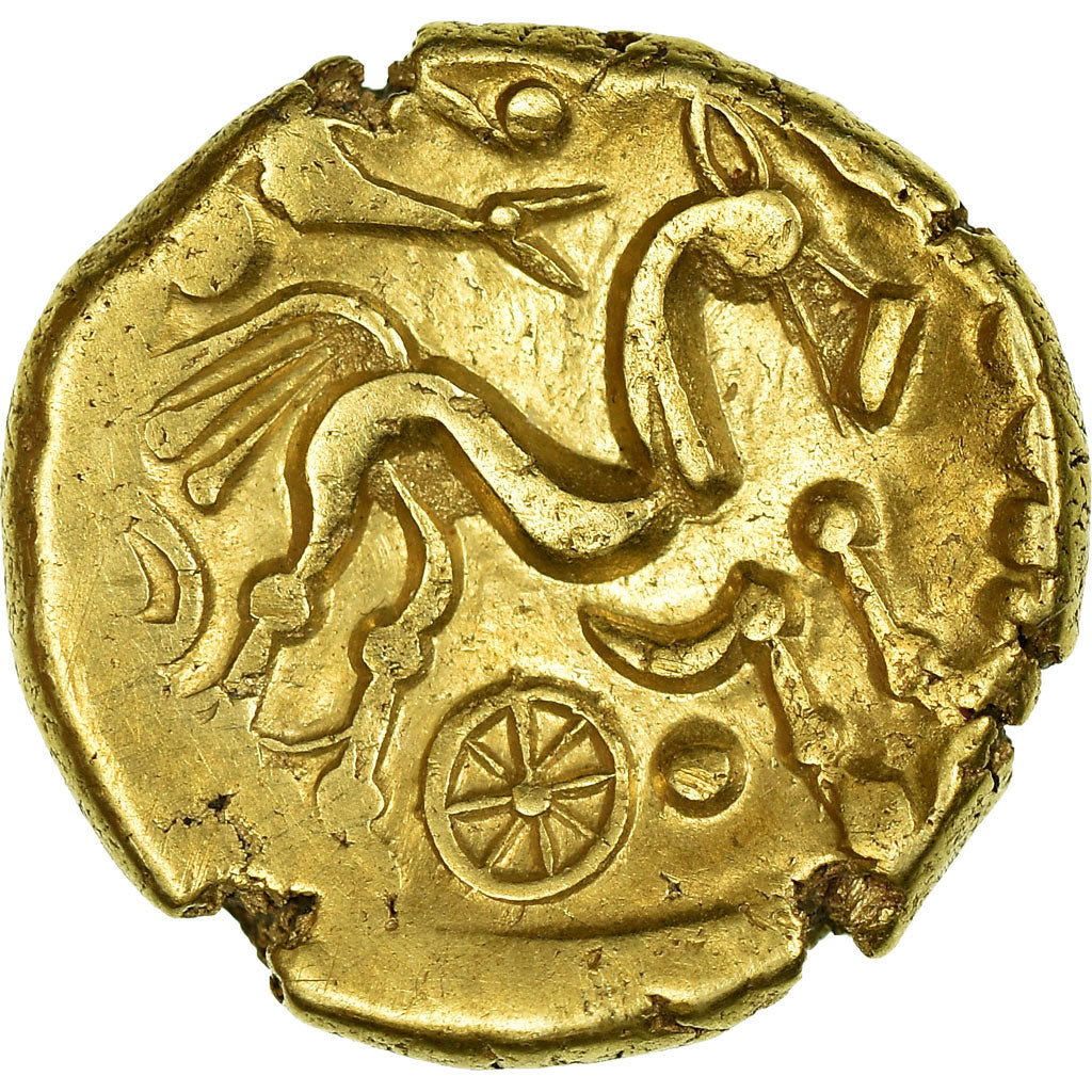 Monnaie, Suessions, Statère, SUP, Or, Delestrée:169-170