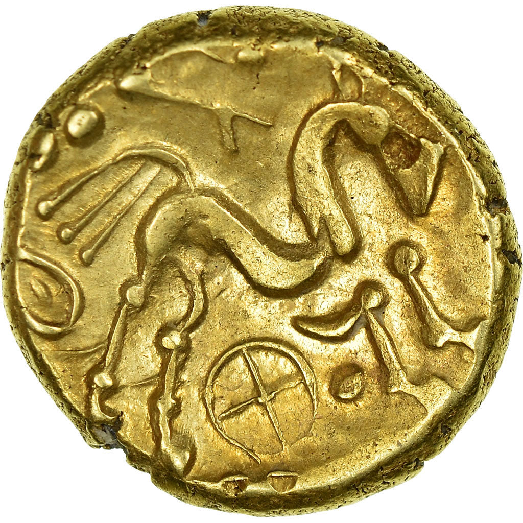 Coin, Suessiones, Stater, EF(40-45), Gold, Delestrée:169-170