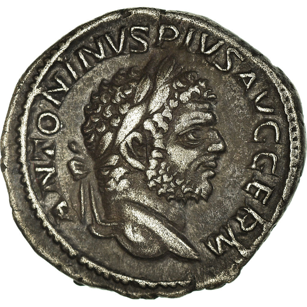Moneta, Caracalla, Denarius, Roma, SPL-, Argento, Cohen:242