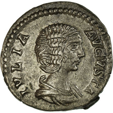 Coin, Julia Domna, Denarius, 206, Rome, AU(50-53), Silver, RIC:551