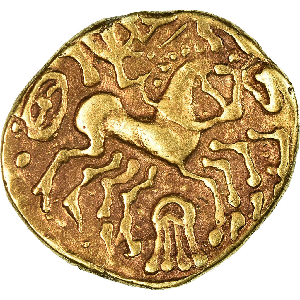 Coin, Carnutes, Stater, Rare, AU(55-58), Gold, Delestrée:2531