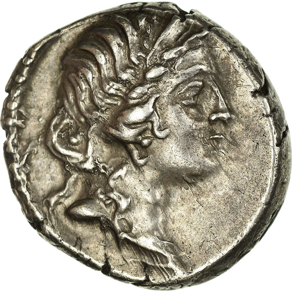 Coin, Julius Caesar, Denarius, Rome, MS(60-62), Silver, Cohen:12