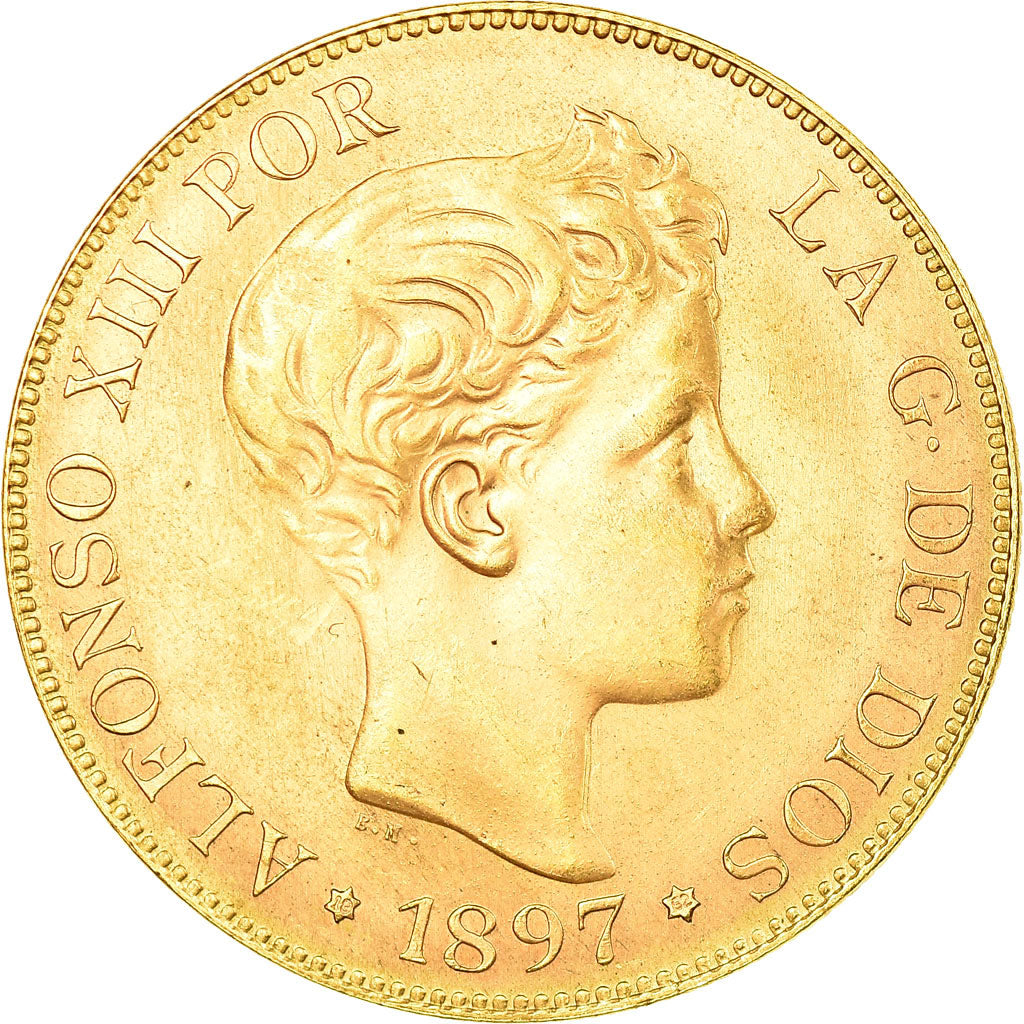 Moneda, España, Alfonso XIII, 100 Pesetas, 1962, Madrid, EBC+, Oro rojo, KM:708