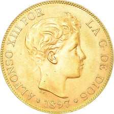 Moneda, España, Alfonso XIII, 100 Pesetas, 1962, Madrid, EBC+, Oro rojo, KM:708