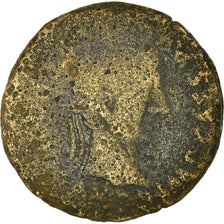 Coin, As, Caesaraugusta, VF(20-25), Copper