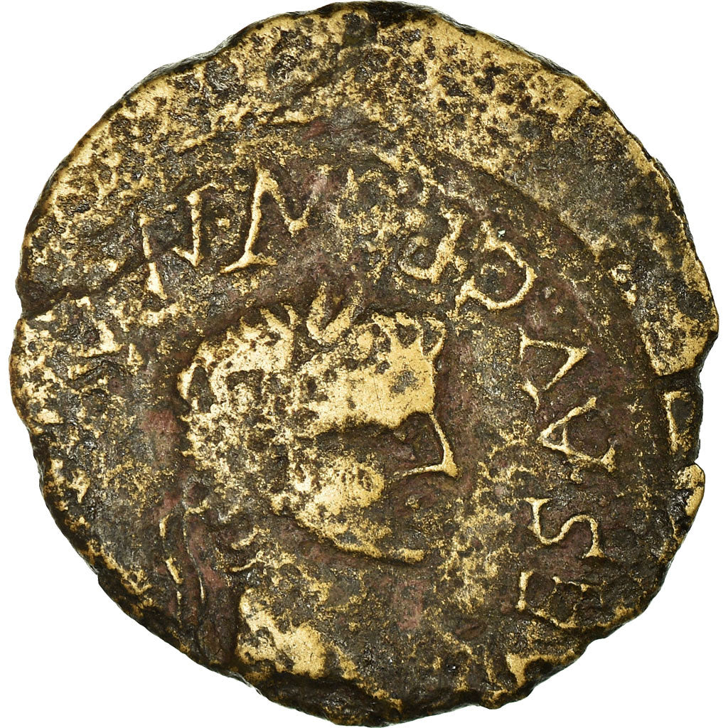 Coin, As, Caesaraugusta, VF(20-25), Copper