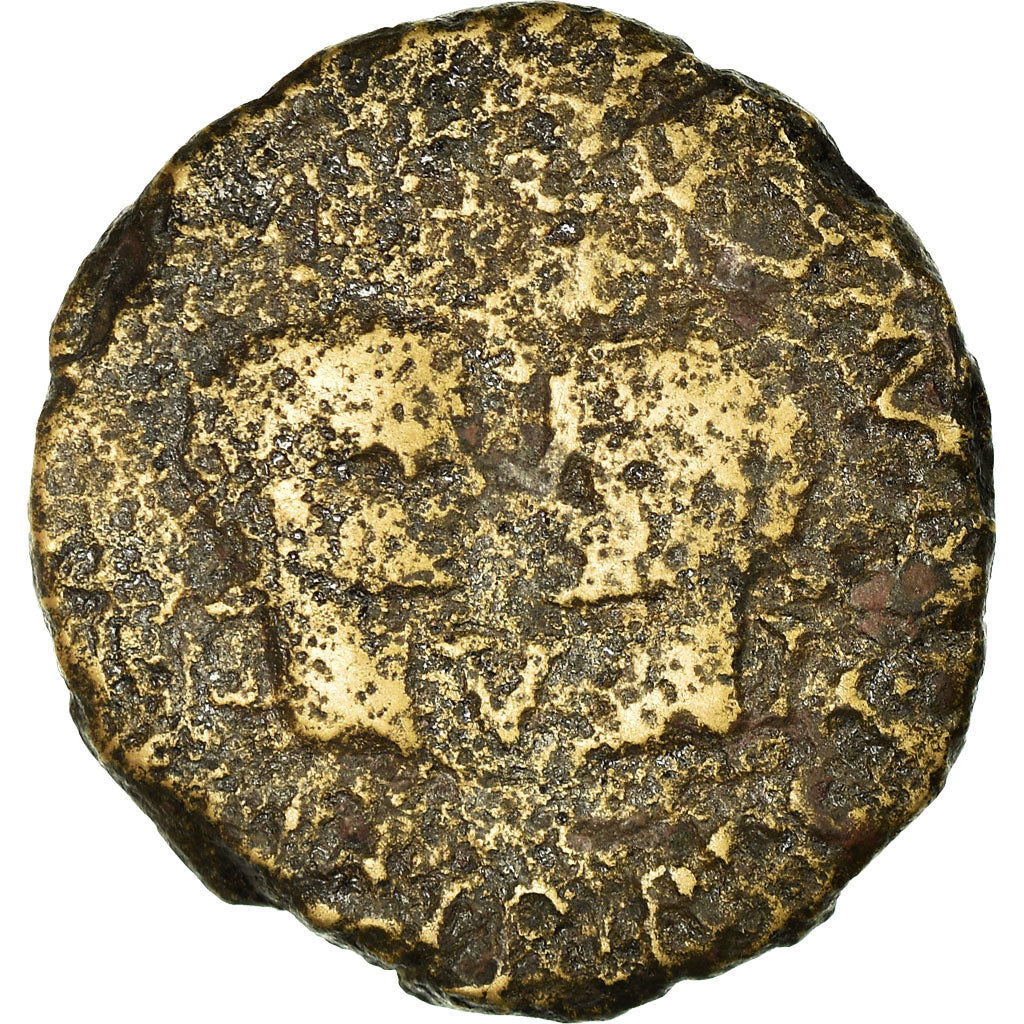 Coin, As, Caesaraugusta, VF(20-25), Copper