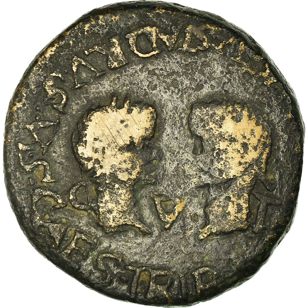 Munten, As, Caesaraugusta, FR, Koper