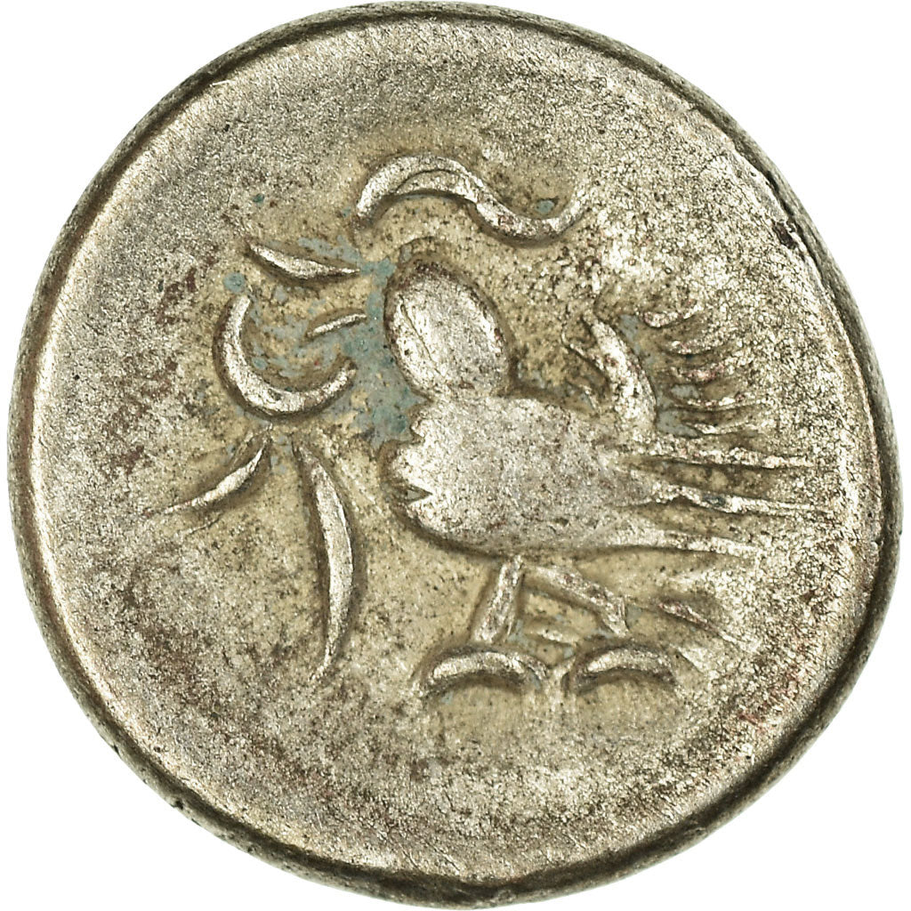 Coin, Cambodia, Norodom I, 2 Pe, 1/2 Fuang, 1847, AU(55-58), Silver, KM:7.2