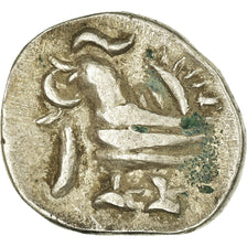 Moneta, Cambogia, Norodom I, 2 Pe, 1/2 Fuang, 1847, SPL-, Argento, KM:7.2