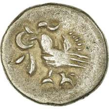 Coin, Cambodia, Norodom I, 2 Pe, 1/2 Fuang, 1847, AU(55-58), Silver, KM:7.2