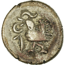 Coin, Cambodia, Norodom I, 2 Pe, 1/2 Fuang, 1847, AU(55-58), Silver, KM:7.2