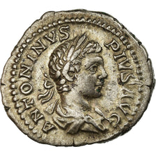Coin, Caracalla, Denarius, Roma, AU(50-53), Silver, RIC:136