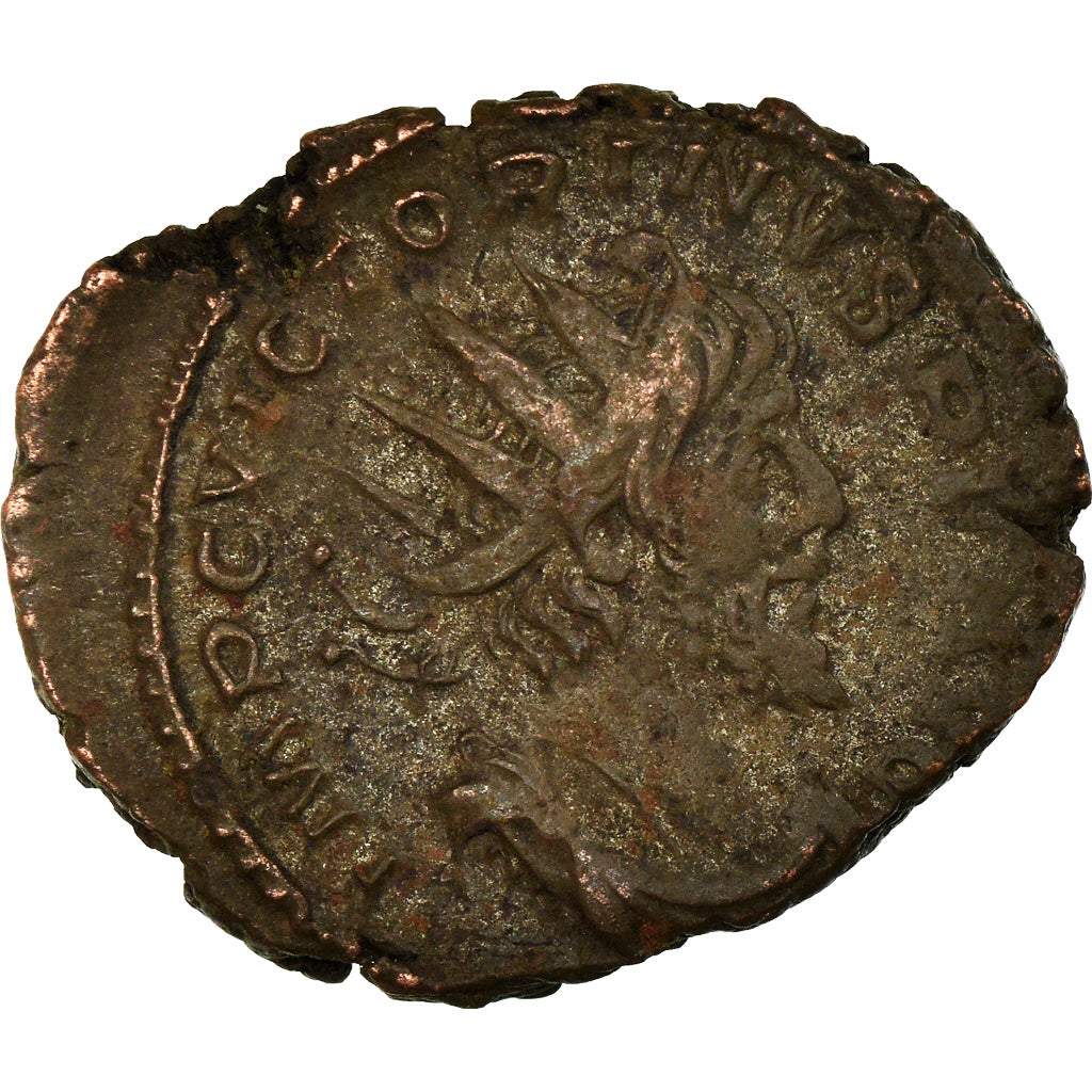 Monnaie, Victorin, Antoninien, Trèves ou Cologne, TTB, Billon, Cohen:131
