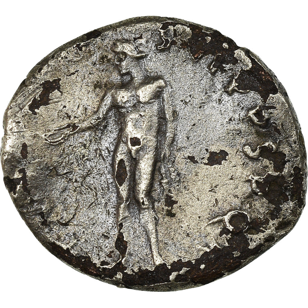 Monnaie, Trajan, Denier, Roma, Fourrée, TB, Argent, RIC:348