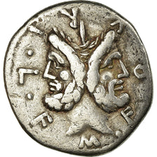 Moneta, Furia, Denarius, 119 BC, Rome, VF(20-25), Srebro, Crawford:281/1